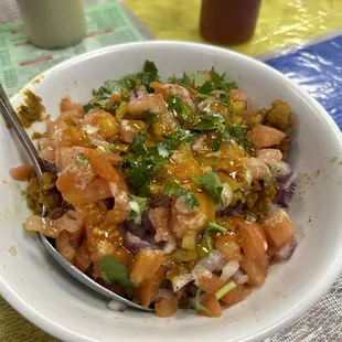 Samosa chaat