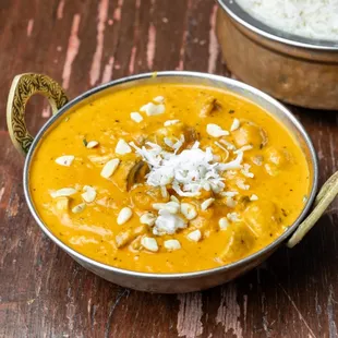 Mushroom korma