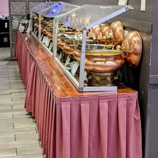 Dinner buffet on Wednesday evening