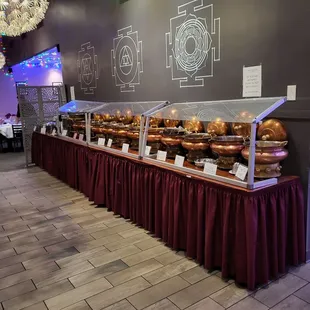 Buffet was $21 a plate