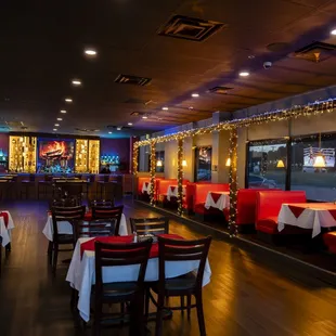 interior, sushi and sashimi