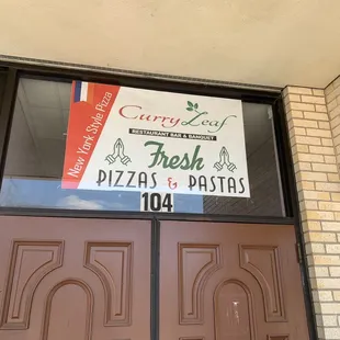 They also serve pasta, pizza, calzone