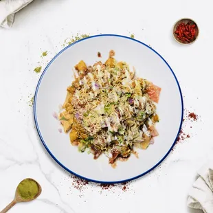 Samosa chaat