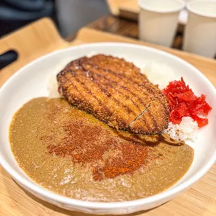 Pork katsu Curry Rice