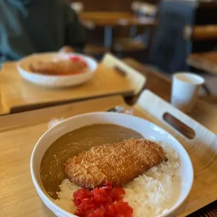Chicken katsu Curry Rice