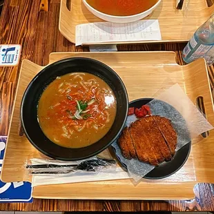 Pork katsu Curry Udon