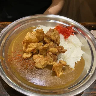 Karaage fried chicken Curry Rice