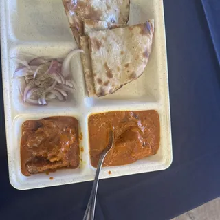 Punjabi butter chicken with bone in