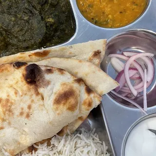 Chicken Saag Combo