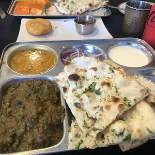 Lamb Saag Combo
