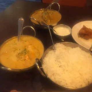 Curry Mango Shrimp Curry
