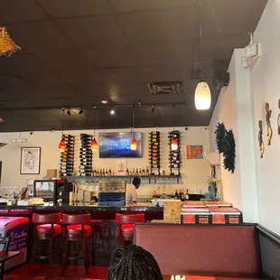 The bar