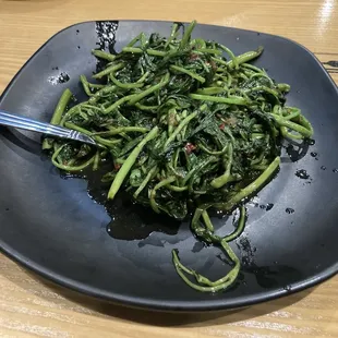 Ong choy Malaysian style.