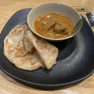 Roti canai.