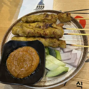 Chicken satays