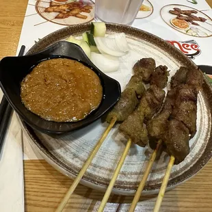 Beef 4 Satay Beef
