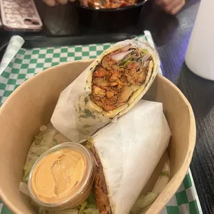 Curry wrap