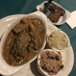 Curry/Jerk Combo Plate