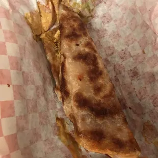 Butter chicken kati roll