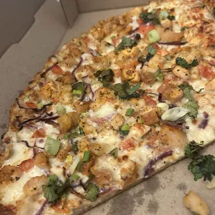 Tikka Masala pizza