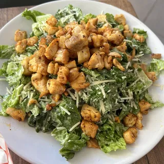 Spicy Chicken Caesar Salad