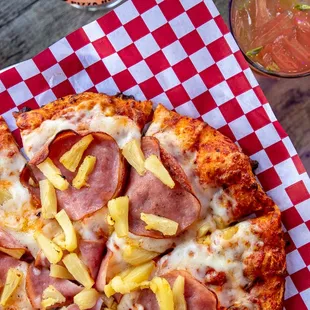 pizza, food