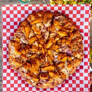 pizza, food