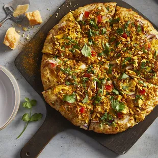 Achari Gobhi Pizza