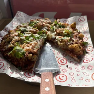 Aloo Chaat Pizza