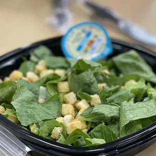 Spicy Chicken Caesar Salad