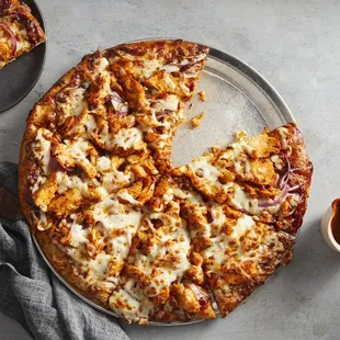 Desi BBQ Chicken Pizza