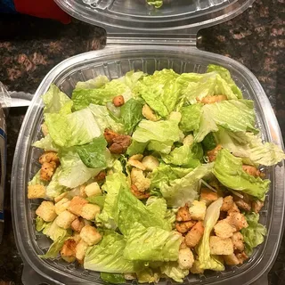 Spicy Chicken Caesar Salad