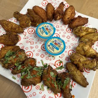 20-Piece Wings Sampler