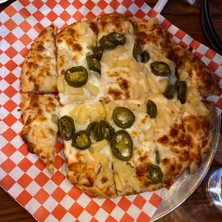 Garlic Sticks w/ Jalapenos & Pineapple