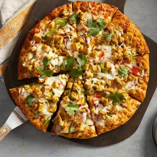 Curry Chicken Pizza