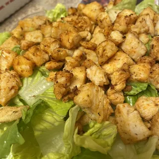 Spicy Chicken Caesar Salad