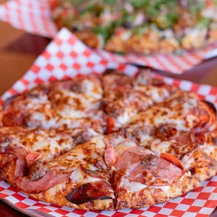 pizza, food