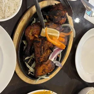 Tandoori Chicken and Chicken Tikka Masala