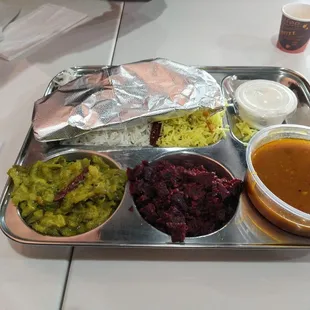 Veggie thali