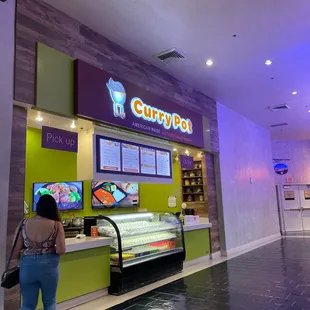 Trying out Indian food