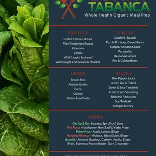 Our Base menu page 2