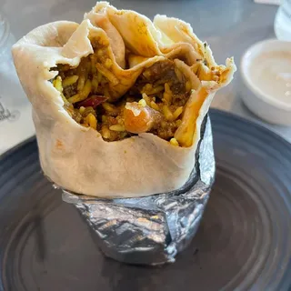 Lamb Burrito