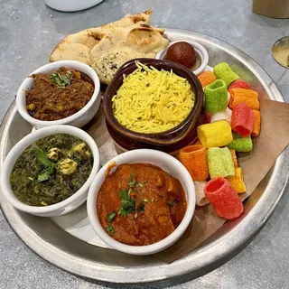 Saag Spinach Paneer Entre
