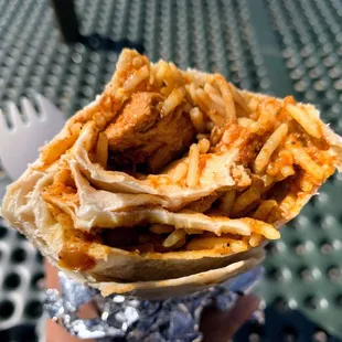 Chicken Tikka Masala Burrito