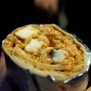 Paneer Tikka Masala Burrito