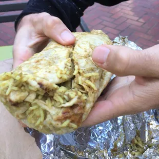 Curry Burrito