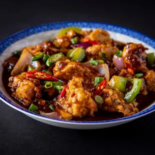 chicken wings and fried chicken, food