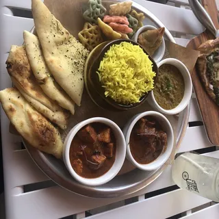 Death By Tikka Masala Thali