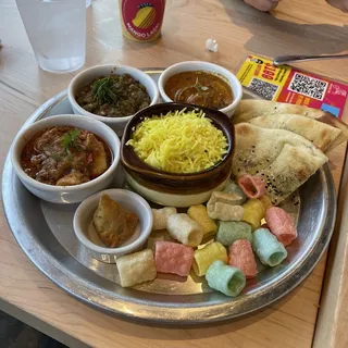 Meat Sweats Thali