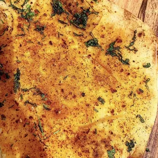 Burnt Garlic Chili Kulcha Naan